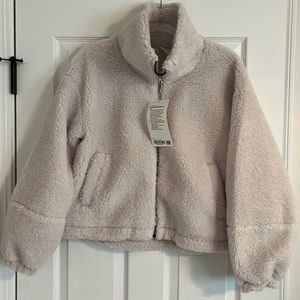 Lululemon Fleece Zipup. Women’s Size 6